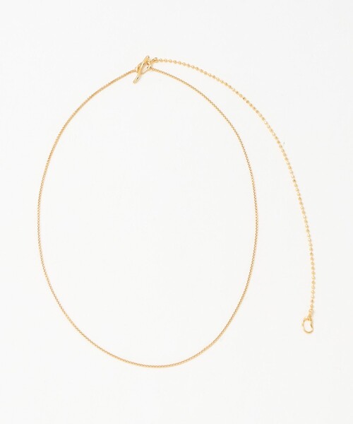 UNITED ARROWS(ユナイテッドアローズ)の「NRW ロングチェーン ネックレス(ネックレス・レディース・シルバー/ゴールド・FREE)」の7枚目の写真