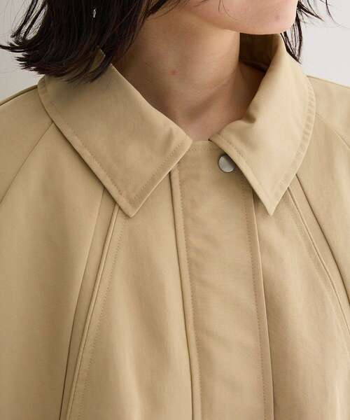 Green Parks(グリーンパークス)の「衿付きバルーンブルゾン(ブルゾン・レディース・ブラック/ベージュ・FREE)」の8枚目の写真