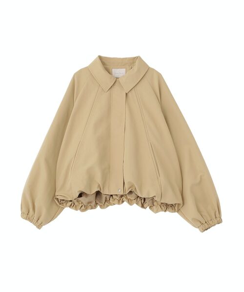 Green Parks(グリーンパークス)の「衿付きバルーンブルゾン(ブルゾン・レディース・ブラック/ベージュ・FREE)」の11枚目の写真