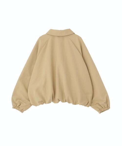 Green Parks(グリーンパークス)の「衿付きバルーンブルゾン(ブルゾン・レディース・ブラック/ベージュ・FREE)」の12枚目の写真