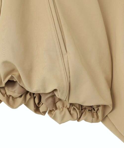 Green Parks(グリーンパークス)の「衿付きバルーンブルゾン(ブルゾン・レディース・ブラック/ベージュ・FREE)」の15枚目の写真