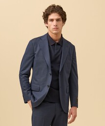 J.PRESS | 夏に嬉しい6つの高機能【J.PRESS-POOL WOOL】【セットアップ対応】ジャージーセットアップ ジャケット(テーラードジャケット)