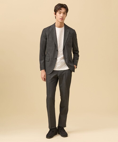 J.PRESS（ジェイプレス）の「夏に嬉しい6つの高機能【J.PRESS-POOL WOOL】【セットアップ対応】ジャージーセットアップ ジャケット（テーラードジャケット・メンズ・ネイビー系9/グレー系/ベージュ系・SMALL/MEDIUM/LARGE/X-LARGE/BM/BL）」の15枚目の写真