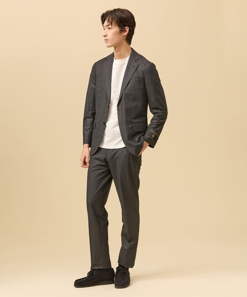 J.PRESS（ジェイプレス）の「夏に嬉しい6つの高機能【J.PRESS-POOL WOOL】【セットアップ対応】ジャージーセットアップ ジャケット（テーラードジャケット・メンズ・ネイビー系9/グレー系/ベージュ系・SMALL/MEDIUM/LARGE/X-LARGE/BM/BL）」の17枚目の写真