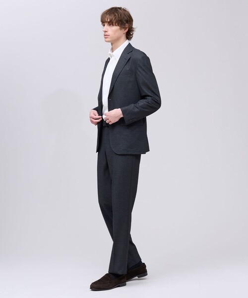 J.PRESS(ジェイプレス)の「夏に嬉しい6つの高機能【J.PRESS-POOL WOOL】【セットアップ対応】ジャージーセットアップ ジャケット(テーラードジャケット・メンズ・ネイビー系9/グレー系/ベージュ系・SMALL/MEDIUM/LARGE/X-LARGE/BM/BL)」の12枚目の写真
