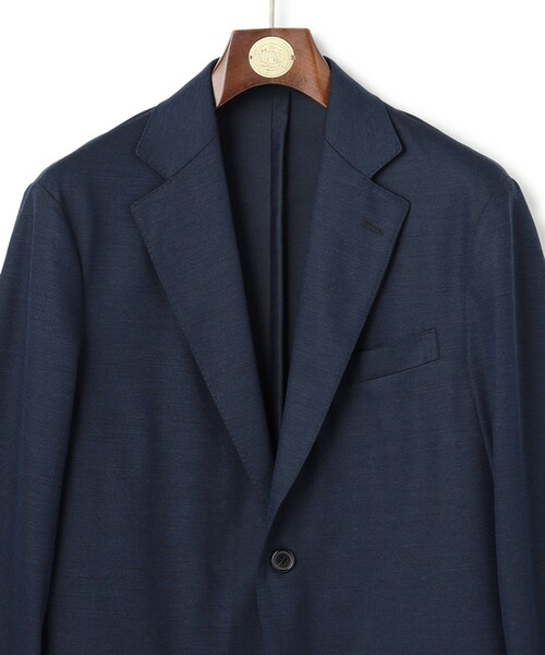 J.PRESS（ジェイプレス）の「夏に嬉しい6つの高機能【J.PRESS-POOL WOOL】【セットアップ対応】ジャージーセットアップ ジャケット（テーラードジャケット・メンズ・ネイビー系9/グレー系/ベージュ系・SMALL/MEDIUM/LARGE/X-LARGE/BM/BL）」の14枚目の写真