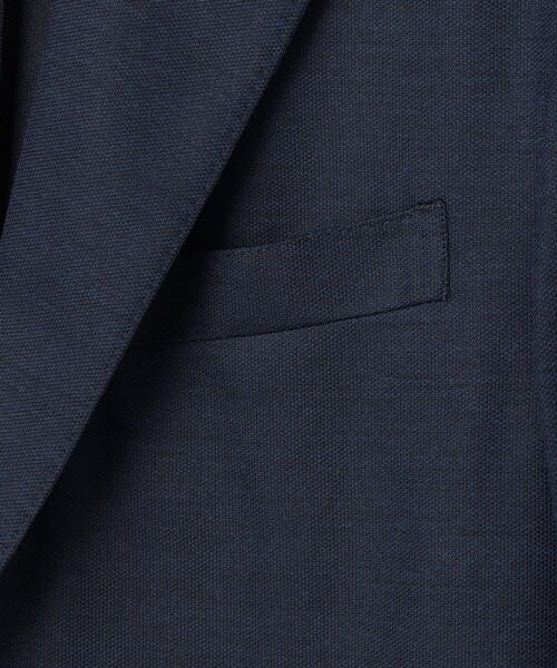 J.PRESS（ジェイプレス）の「夏に嬉しい6つの高機能【J.PRESS-POOL WOOL】【セットアップ対応】ジャージーセットアップ ジャケット（テーラードジャケット・メンズ・ネイビー系9/グレー系/ベージュ系・SMALL/MEDIUM/LARGE/X-LARGE/BM/BL）」の11枚目の写真