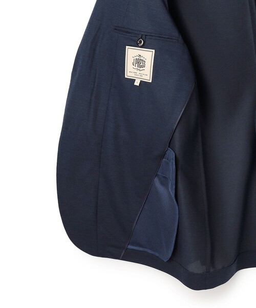 J.PRESS（ジェイプレス）の「夏に嬉しい6つの高機能【J.PRESS-POOL WOOL】【セットアップ対応】ジャージーセットアップ ジャケット（テーラードジャケット・メンズ・ネイビー系9/グレー系/ベージュ系・SMALL/MEDIUM/LARGE/X-LARGE/BM/BL）」の8枚目の写真