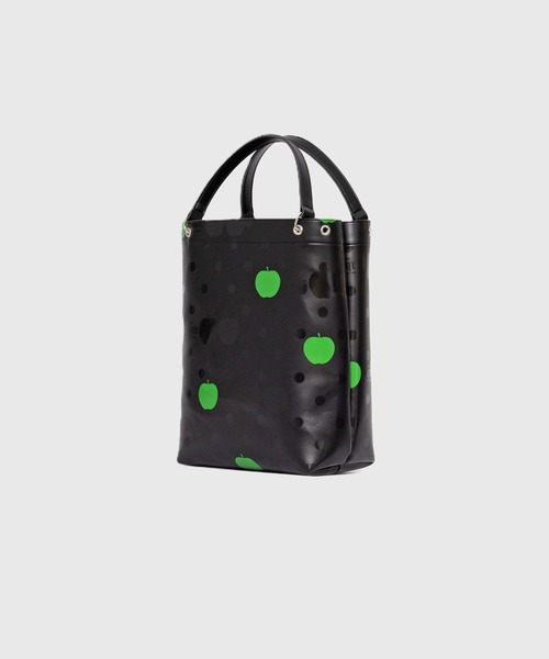 THE BEATLES COMME des GARCONS(ザ ビートルズ コムデギャルソン)の「THE BEATLES CdG TOTE BAG APPLE PRINTED(トートバッグ・メンズ・ブラック・ONE SIZE)」の10枚目の写真
