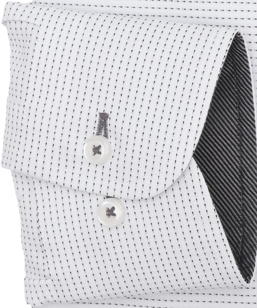 TOKYO SHIRTS(トウキョウシャツ)の「【吸水速乾】【COFREX】形態安定ノンアイロン ボタンダウン 長袖ビジネスワイシャツ(ビジネスシャツ・メンズ・グレー・首回り37cm-裄丈80cm/首回り39cm-裄丈80cm/首回り39cm-裄丈84cm/首回り41cm-裄丈82cm/首回り41cm-裄丈86cm/首回り42cm-裄丈82cm/首回り42cm-裄丈86cm/首回り43cm-裄丈82cm/首回り43cm-裄丈86cm/首回り37cm-裄丈84cm)」の3枚目の写真