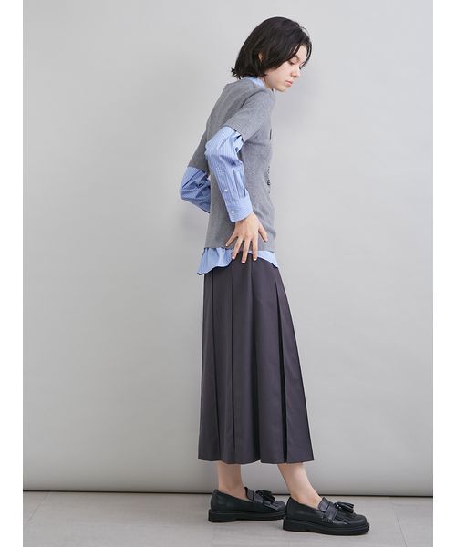 Mila Owen（ミラオーウェン）の「【PEANUTS RECORDS】ウッドストックジャガードリブニット（ニット/セーター・レディース・ベージュ/ライトブルー/グレー・0/1）」の18枚目の写真