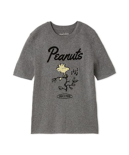 Mila Owen（ミラオーウェン）の「【PEANUTS RECORDS】ウッドストックジャガードリブニット（ニット/セーター・レディース・ベージュ/ライトブルー/グレー・0/1）」の21枚目の写真