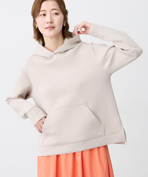 Petit Honfleur（プチオンフルール）の「ダンボールスウェットパーカー【セットアップ対応】（Tシャツ/カットソー・レディース・グレー/ベージュ・M/L）」の10枚目の写真