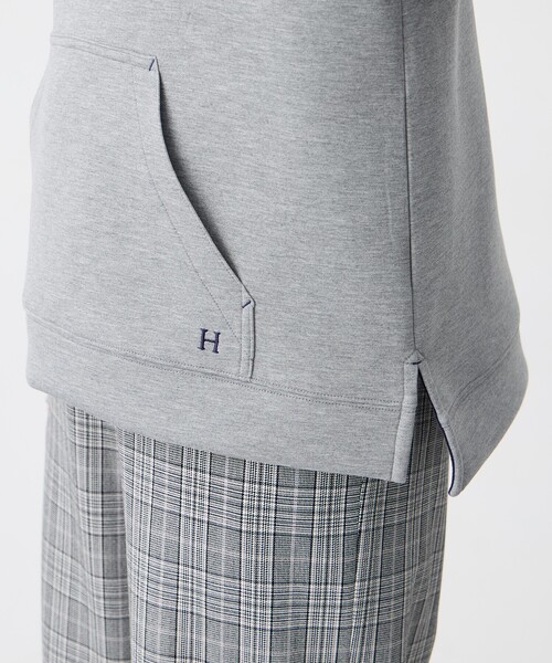 Petit Honfleur（プチオンフルール）の「ダンボールスウェットパーカー【セットアップ対応】（Tシャツ/カットソー・レディース・グレー/ベージュ・M/L）」の19枚目の写真