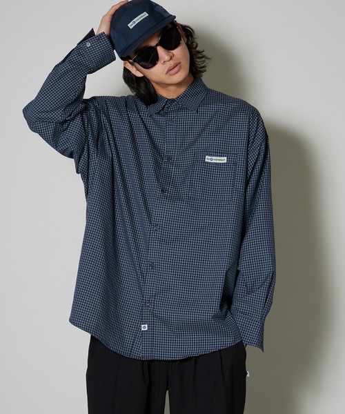 OK YESTERDAY(オッケーイエスタデイ)の「OK YESTERDAY / オーケー イエスタデイ スタンダードシャツ / STANDARD SHIRT 2026年 夏 夏服(シャツ/ブラウス・メンズ・ブルー/ブラック/ブラック系/ネイビー/ホワイト・M/L)」の4枚目の写真