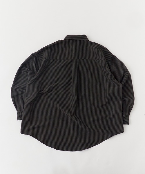 OK YESTERDAY(オッケーイエスタデイ)の「OK YESTERDAY / オーケー イエスタデイ スタンダードシャツ / STANDARD SHIRT 2026年 夏 夏服(シャツ/ブラウス・メンズ・ブルー/ブラック/ブラック系/ネイビー/ホワイト・M/L)」の10枚目の写真