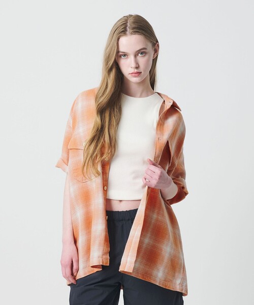 PENDLETON（ペンドルトン）の「＜PENDLETON × CGS.＞チェック ネルシャツ（シャツ/ブラウス・メンズ・ライトブルー/オレンジ・L/M/XL/S）」の7枚目の写真