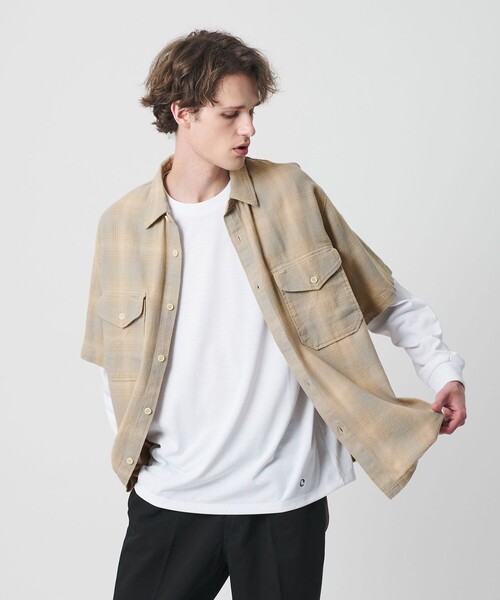 PENDLETON（ペンドルトン）の「＜PENDLETON × CGS.＞チェック ネルシャツ（シャツ/ブラウス・メンズ・ライトブルー/オレンジ・L/M/XL/S）」の10枚目の写真