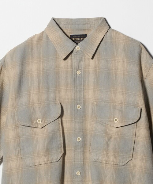 PENDLETON（ペンドルトン）の「＜PENDLETON × CGS.＞チェック ネルシャツ（シャツ/ブラウス・メンズ・ライトブルー/オレンジ・L/M/XL/S）」の16枚目の写真