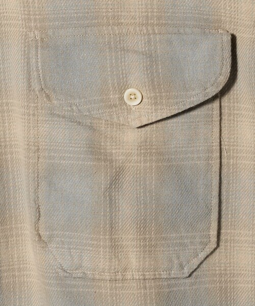 PENDLETON（ペンドルトン）の「＜PENDLETON × CGS.＞チェック ネルシャツ（シャツ/ブラウス・メンズ・ライトブルー/オレンジ・L/M/XL/S）」の3枚目の写真