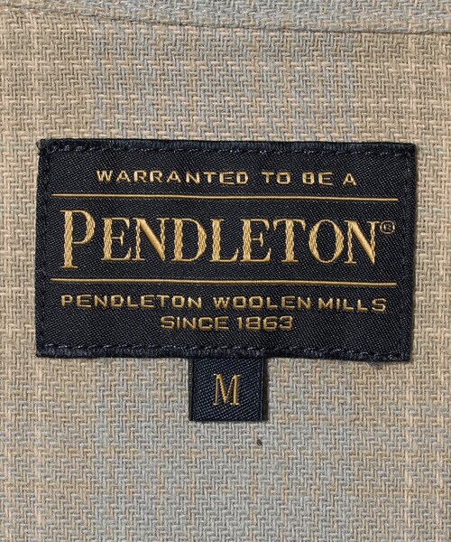 PENDLETON（ペンドルトン）の「＜PENDLETON × CGS.＞チェック ネルシャツ（シャツ/ブラウス・メンズ・ライトブルー/オレンジ・L/M/XL/S）」の5枚目の写真