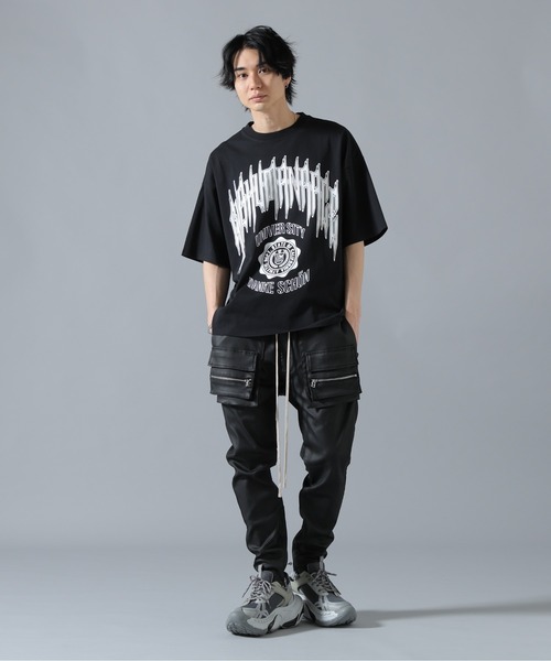 DANKE SCHON(ダンケシェーン)の「【WEB&DEPOT限定】DankeSchon/ダンケシェーン/S/S Tee COLLEGE(Tシャツ/カットソー・メンズ・ホワイト/ブラック・L/M)」の11枚目の写真