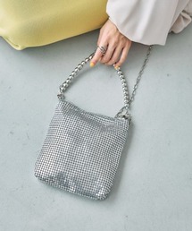 LEPSIM | メタルメッシュミニバッグ　646443(ショルダーバッグ)