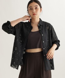 studio CLIP | 【daily CLIP】中花レースシャツ(シャツ/ブラウス)