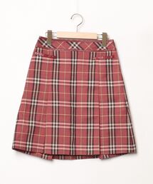 ブランド古着】チェック柄ミニスカート（スカート）｜BURBERRY BLUE