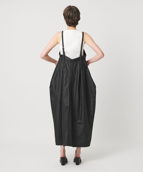 AEWEN MATOPH（イウエン マトフ）の「＜AEWEN MATOPH＞コクーンキャミワンピース ‐ ウォッシャブル ‐（ワンピース・レディース・ベージュ/ブラック・36/38）」の7枚目の写真