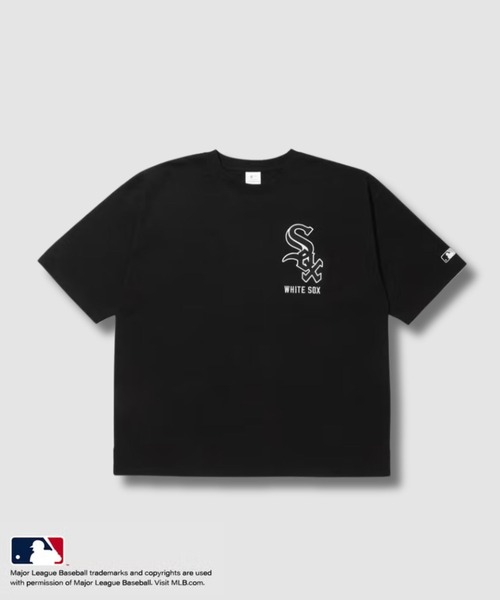 MLB（メジャーリーグベースボール）の「MLBツイルワッペンTシャツ（Tシャツ/カットソー・メンズ・アッシュ/ネイビー/ホワイト/ブラック・L/XL/M）」の6枚目の写真