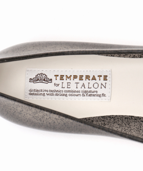 TEMPERATE（テンパレイト）の「TEMPERATE/テンパレイト 別注MTO-SIMA（レインシューズ・レディース・シルバー/ブラック・40/39/38/37）」の16枚目の写真