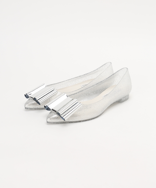 TEMPERATE（テンパレイト）の「TEMPERATE/テンパレイト 別注MTO-SIMA（レインシューズ・レディース・シルバー/ブラック・40/39/38/37）」の6枚目の写真