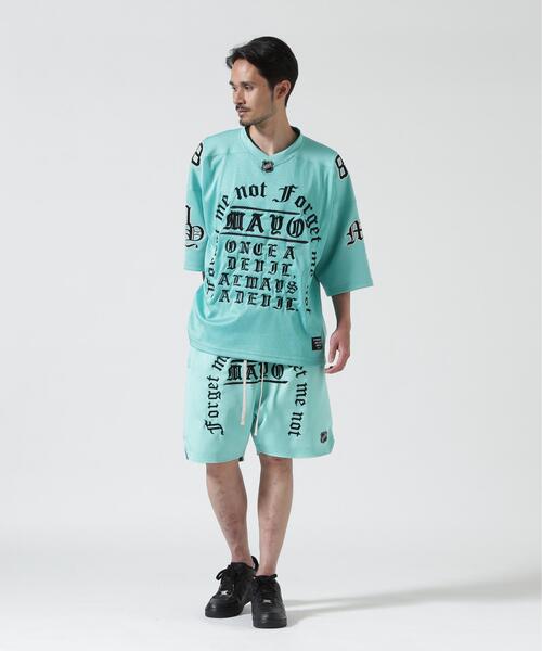 セール】MAYO/メイヨー/刺繍ゲームシャツ（Tシャツ/カットソー
