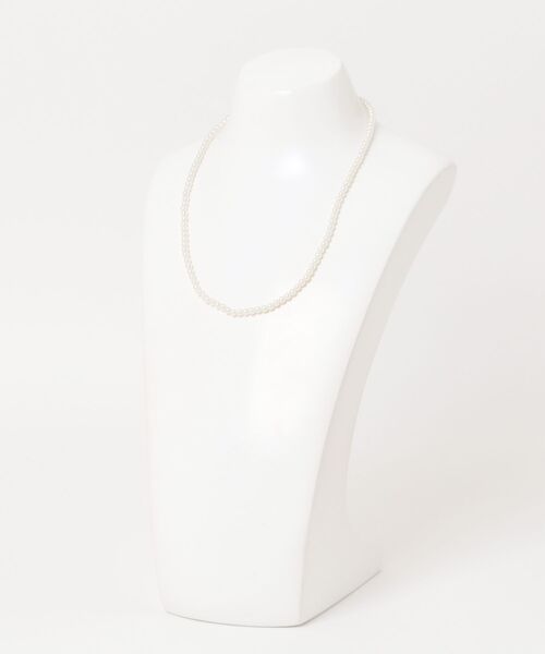 flower（フラワー）の「クラシックパールネックレス（ネックレス・レディース・ホワイト・FREE）」の6枚目の写真