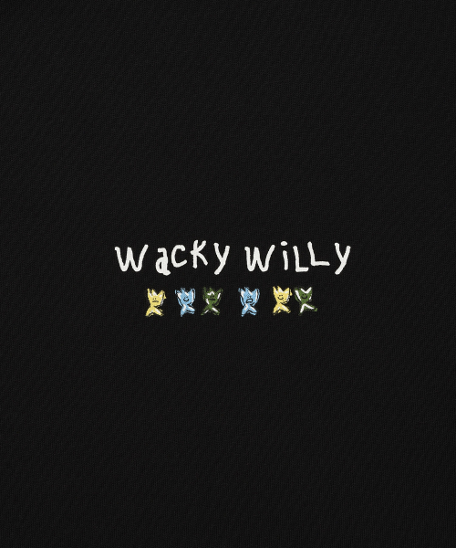 Wacky WiLLy(ワッキーウィリー)の「キキタイポグラフィック半袖Tシャツブラック(Tシャツ/カットソー・レディース・その他・SMALL/MEDIUM/LARGE/X-LARGE)」の5枚目の写真