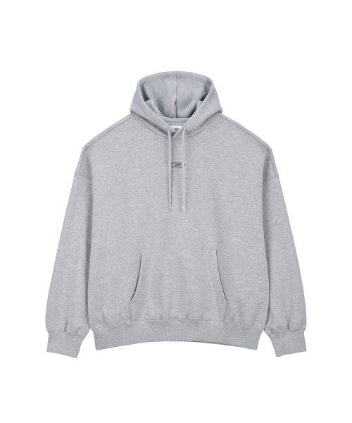 BORN TO WIN（ボーントゥウィン）の「CHROME B HOODIE [MELANGE GREY]（パーカー・メンズ・その他・1/2/3）」の2枚目の写真