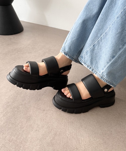 WEGO(ウィゴー)の「WEGO/【26年春夏新作】2wayカバーブーサン(サンダル・レディース・ブラック・LARGE/MEDIUM/SMALL)」の9枚目の写真