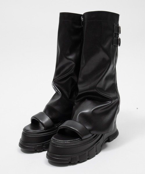 WEGO(ウィゴー)の「WEGO/【26年春夏新作】2wayカバーブーサン(サンダル・レディース・ブラック・LARGE/MEDIUM/SMALL)」の11枚目の写真