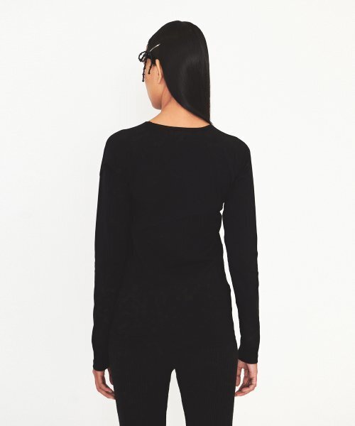 DIAGONAL(ダイアゴナル)の「LACE RAGLAN TEE (black)(Tシャツ/カットソー・レディース・その他・FREE)」の3枚目の写真
