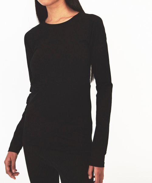DIAGONAL(ダイアゴナル)の「LACE RAGLAN TEE (black)(Tシャツ/カットソー・レディース・その他・FREE)」の4枚目の写真