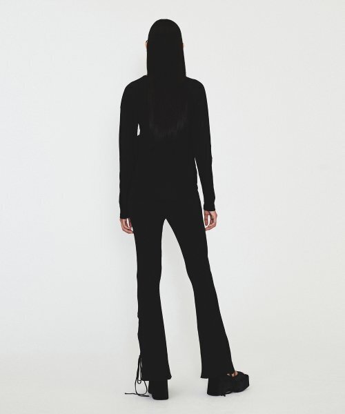 DIAGONAL(ダイアゴナル)の「LACE RAGLAN TEE (black)(Tシャツ/カットソー・レディース・その他・FREE)」の7枚目の写真