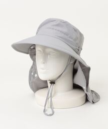 Lace Ladies（レースレディース）の「フェイスカバー付き つば広 UVバゲット ハット（ハット）」