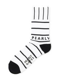 【PEARLY GATES】ＭＩＸボーダーミドルＳＯＸ