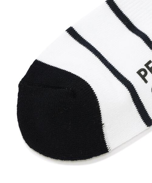 PEARLY GATES(パーリーゲイツ)の「【PEARLY GATES】MIXボーダーミドルSOX(ソックス/靴下・メンズ・ダークインディゴブルー/ホワイト系その他・FREE)」の7枚目の写真