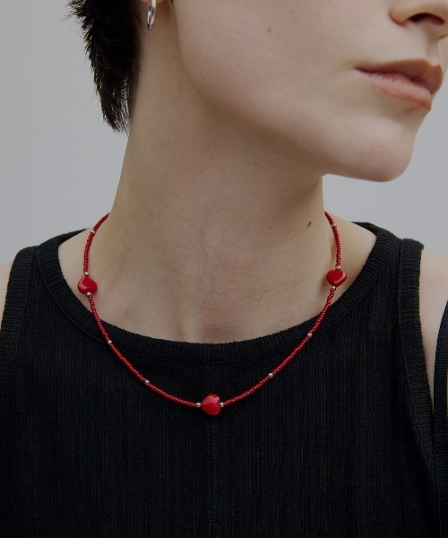 Ameri(�A����)��HEART CHARM SHORT NECKLACE(�l�b�N���X)