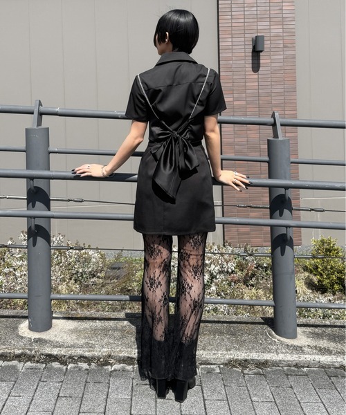 LVEU.(ラブユ.)の「【LVEU.】ビッグカラー半袖ブラウス / トップス ブラウス シャツ 半袖 ビックカラー ホワイト ブラック ブルー ZOZOTOWN限定(シャツ/ブラウス・レディース・ブルー/ブラック/ホワイト・FREE)」の13枚目の写真
