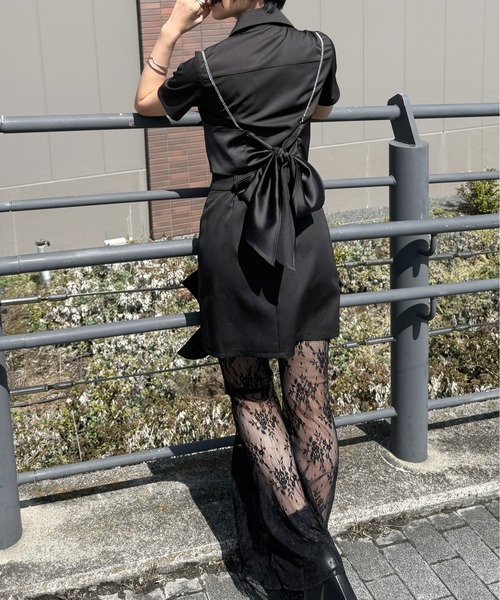 LVEU.(ラブユ.)の「【LVEU.】ビッグカラー半袖ブラウス / トップス ブラウス シャツ 半袖 ビックカラー ホワイト ブラック ブルー ZOZOTOWN限定(シャツ/ブラウス・レディース・ブルー/ブラック/ホワイト・FREE)」の15枚目の写真