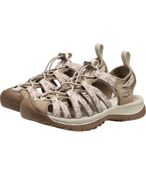 KEEN(キーン)の「WHISPER / ウィスパー / レディース サンダル(サンダル・レディース・ベージュ・25cm/24.5cm/24cm/23.5cm/23cm/22.5cm/26cm/25.5cm)」の4枚目の写真