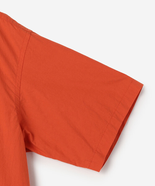 GYMPHLEX（ジムフレックス）の「Gymphlex | コットンタイプライター 半袖オープンカラーシャツ MEN（シャツ/ブラウス・メンズ・チャコール/レッド/アイボリー・XL/M/L）」の7枚目の写真